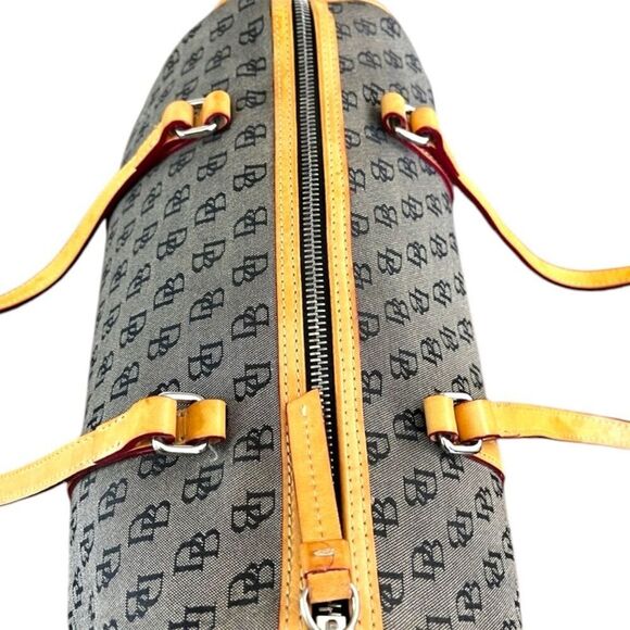 Vintage Dooney & Bourke Signature DB Shoulder Bag - Picture 4 of 10